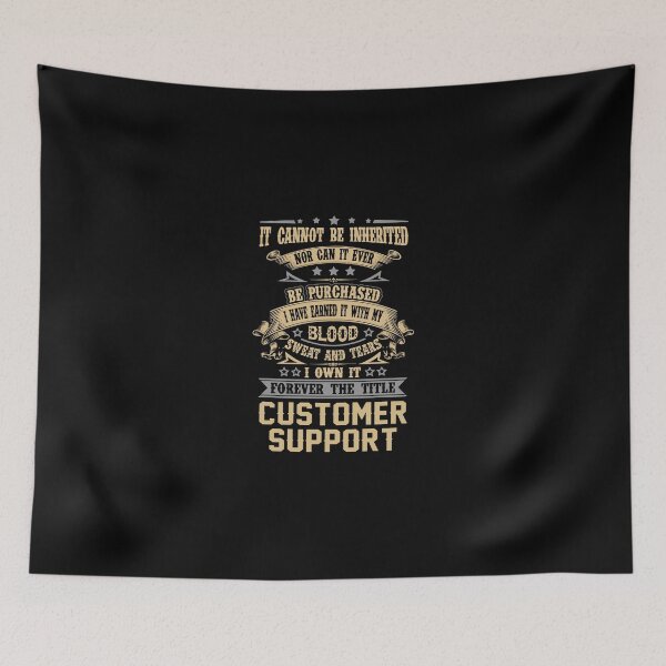 Item preview, Customer Support T Shirt - Forever The Title Job Gift Item Tee designed and sold by celiagomez456.