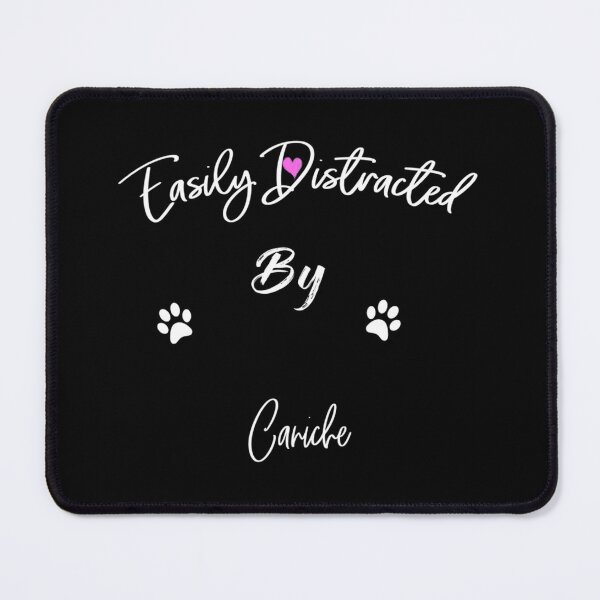 Item preview, Easily Distracted By Caniche Essential . designed and sold by dillojord.