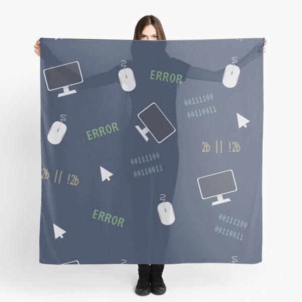 404 Design Not Found Scarf