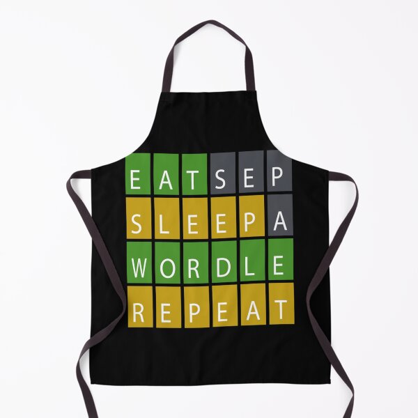 Item preview, eat sleep wordle repeat designed and sold by alexhumphy.