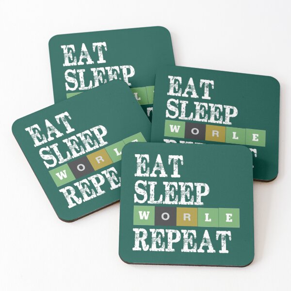 Item preview, Eat Sleep Wordle Repeat   designed and sold by alexhumphy.