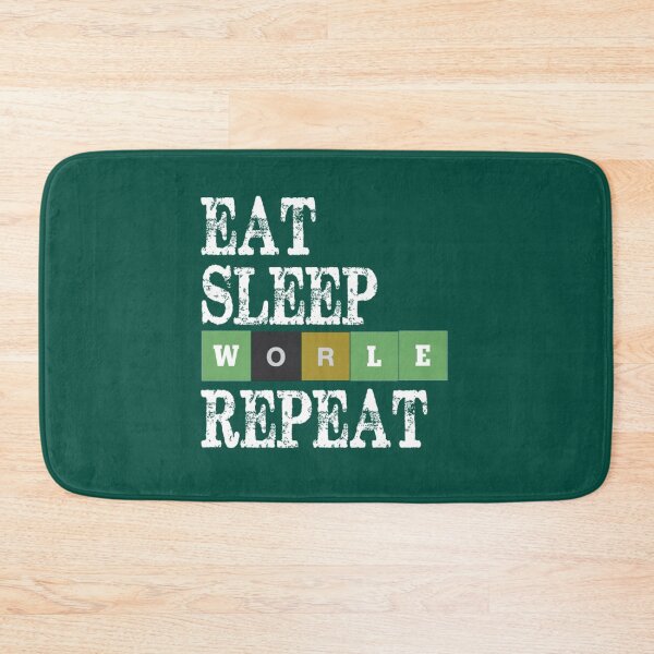 Item preview, Eat Sleep Wordle Repeat   designed and sold by alexhumphy.