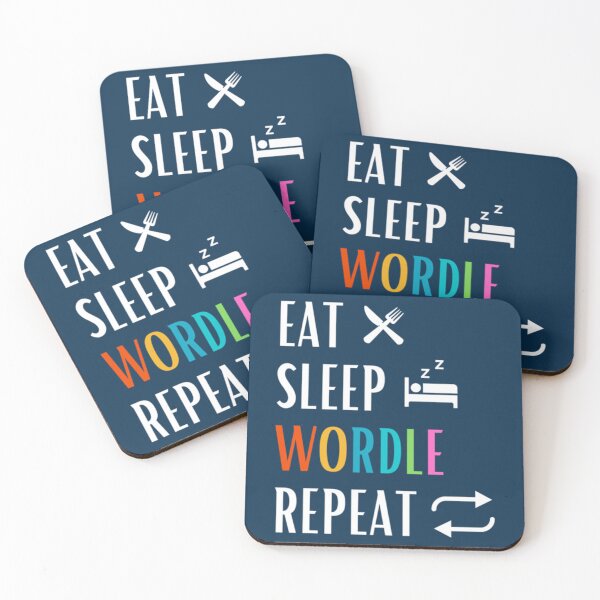 Item preview, Eat Sleep Wordle Repeat   designed and sold by alexhumphy.