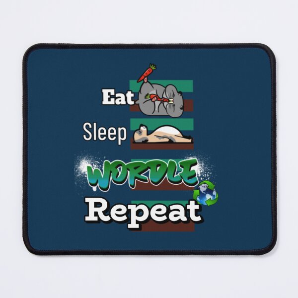 Item preview, Eat Sleep Wordle Repeat designed and sold by alexhumphy.
