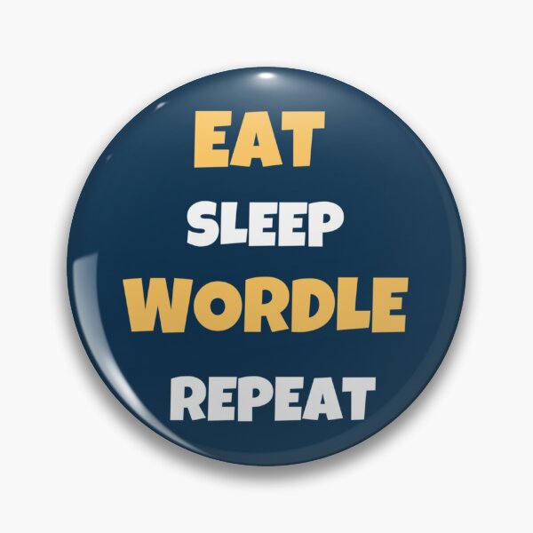 Item preview, eat sleep wordle repeat   designed and sold by alexhumphy.