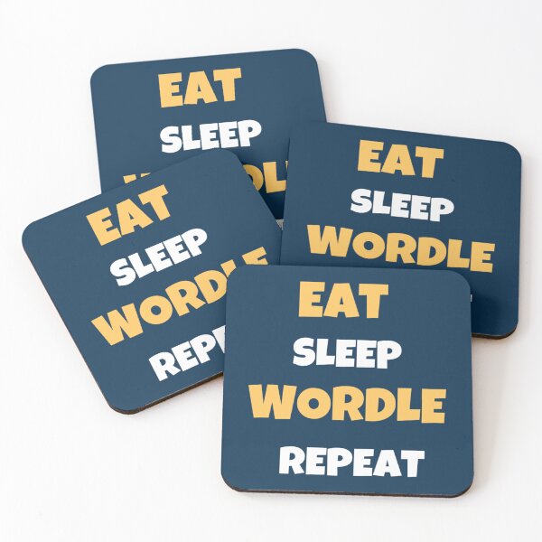 Item preview, eat sleep wordle repeat   designed and sold by alexhumphy.