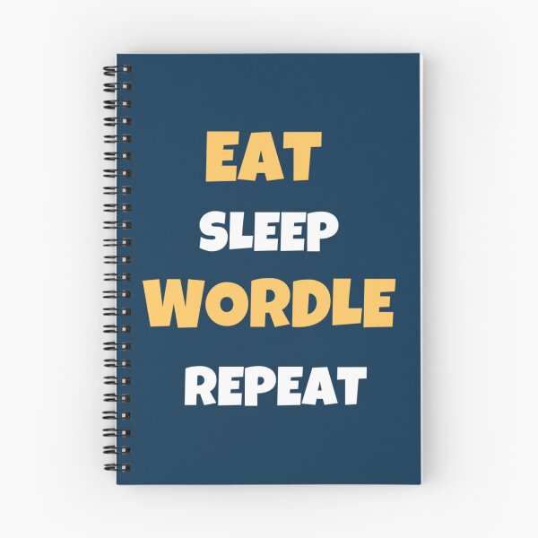 Item preview, eat sleep wordle repeat   designed and sold by alexhumphy.