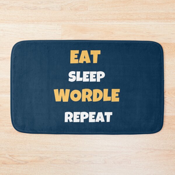 Item preview, eat sleep wordle repeat   designed and sold by alexhumphy.