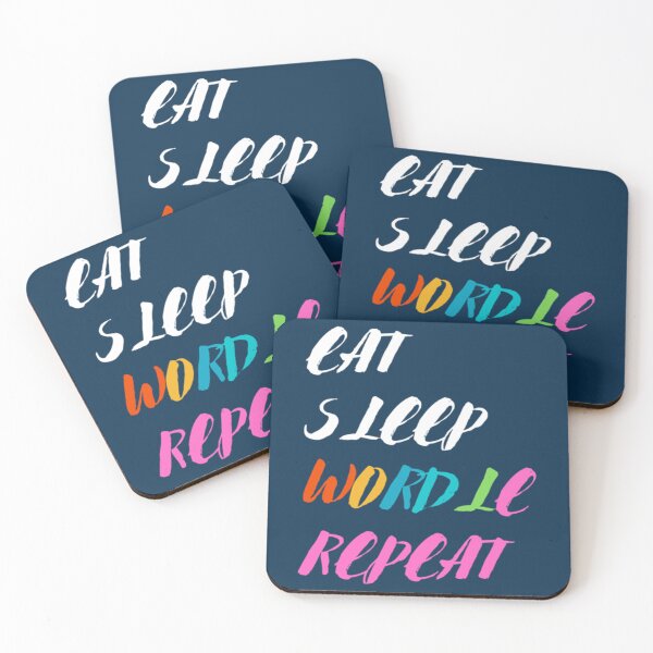Item preview, Eat Sleep Wordle Repeat designed and sold by alexhumphy.