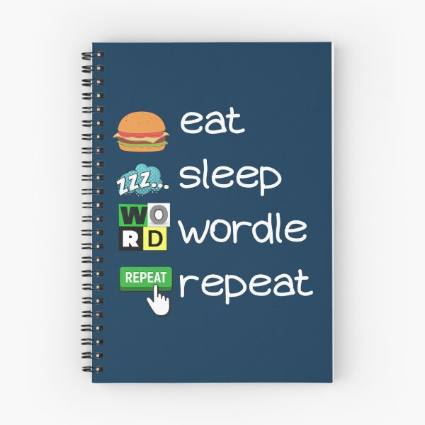 Item preview, Eat Sleep Wordle Repeat designed and sold by alexhumphy.