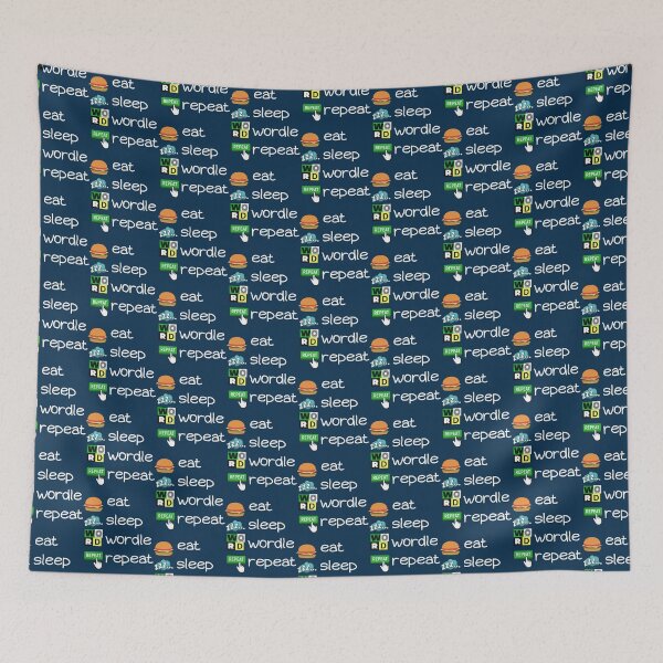 Item preview, Eat Sleep Wordle Repeat designed and sold by alexhumphy.