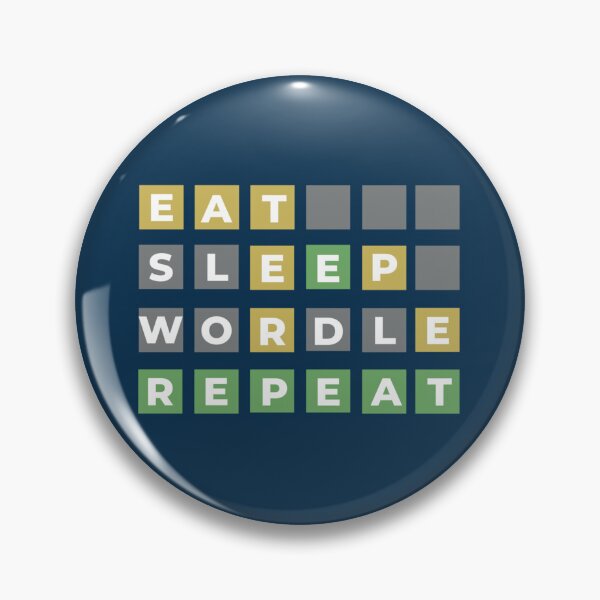Item preview, Eat Sleep Wordle Repeat designed and sold by alexhumphy.
