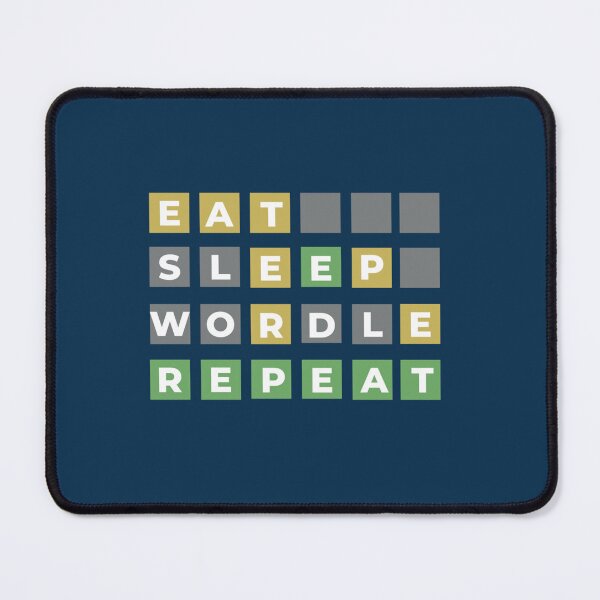 Item preview, Eat Sleep Wordle Repeat designed and sold by alexhumphy.