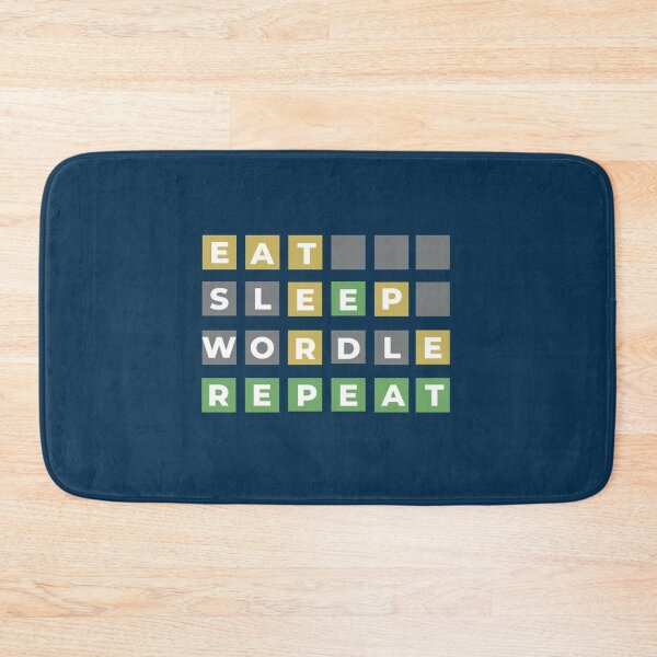 Item preview, Eat Sleep Wordle Repeat designed and sold by alexhumphy.