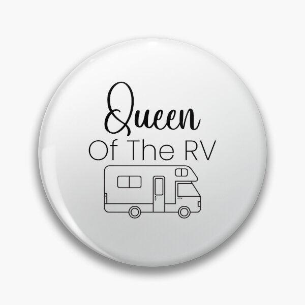 Item preview, Queen of The Rv, Funny Camping Glaming Girls Saying designed and sold by Outdoorsy World.