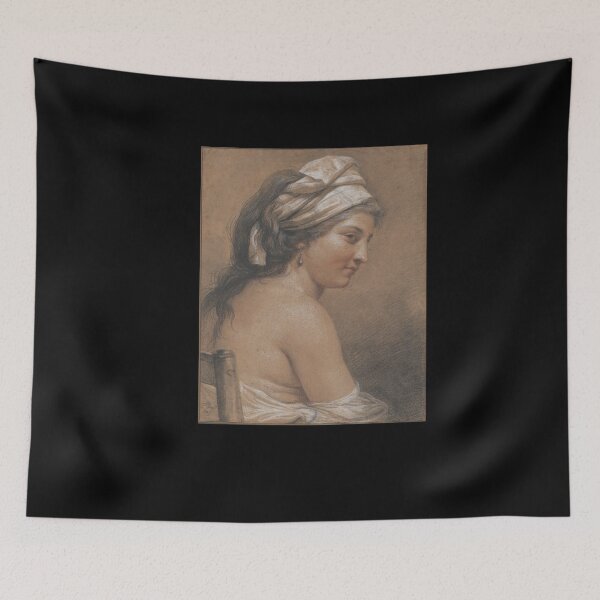 Item preview, Study of a Seated Woman Seen from Behind (Marie-Gabrielle Capet) designed and sold by Peter Stawicki.