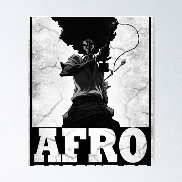 Anime: Afro Samurai: Resurrection  Aesthetic anime, Anime monochrome, Dark  anime