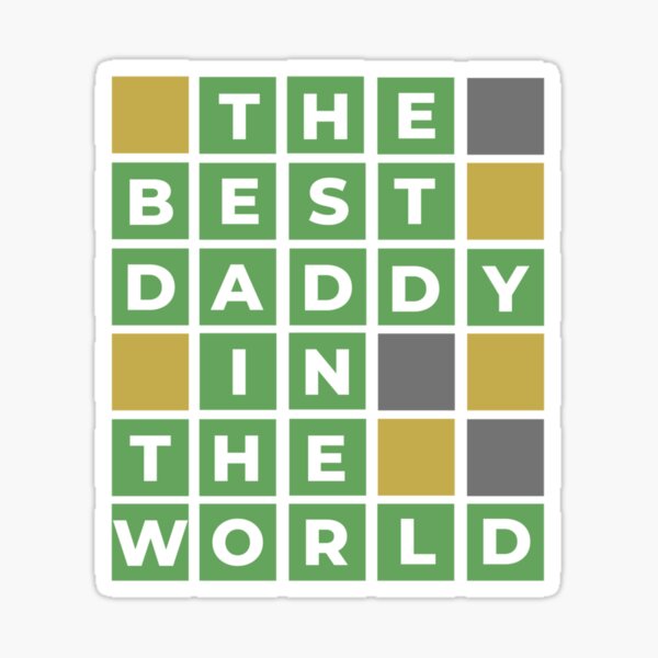 wordle-the-best-daddy-in-the-world-sticker-by-culture2design-redbubble