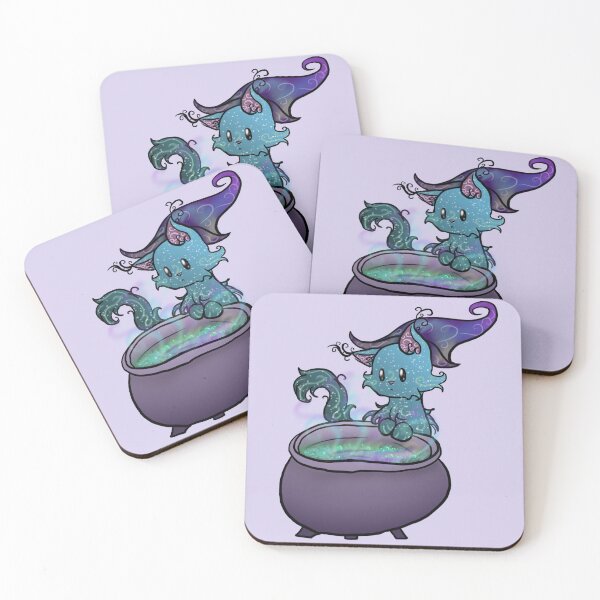 Item preview,  Wizard Cat Brewing a potion (lavender) designed and sold by BerryShyKittens.