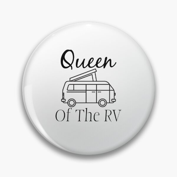 Item preview, Queen of The Rv, Funny Camping Glaming Girls Saying designed and sold by Outdoorsy World.