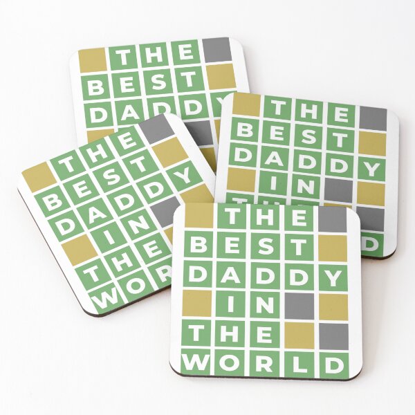 Item preview, Wordle The Best Daddy In The World designed and sold by Culture2Design.