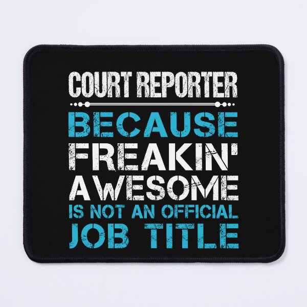 Item preview, Court Reporter T Shirt - Freaking Awesome Job Gift Item Tee designed and sold by masondilla.