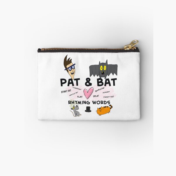 Item preview, Pat & Bat love rhyming words designed and sold by SonphotPhet.