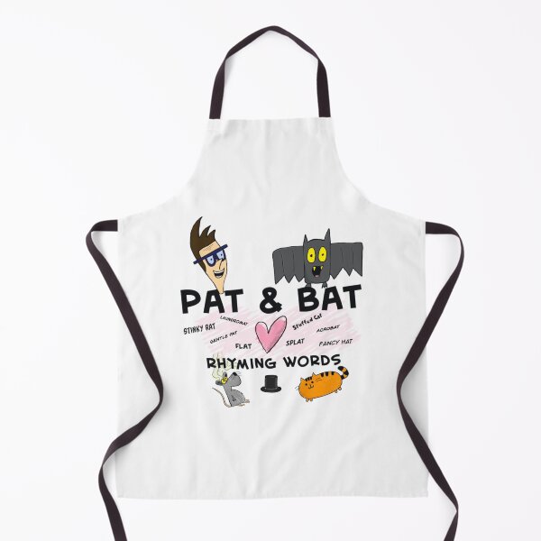 Item preview, Pat & Bat love rhyming words designed and sold by SonphotPhet.