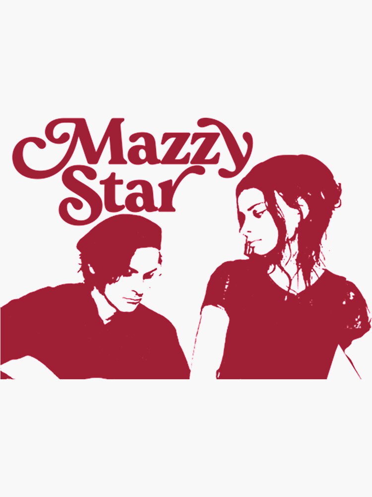 Mazzy Star Mazzy Star † Retro Fan Art Design Sticker By Alexhumphy Redbubble 6546