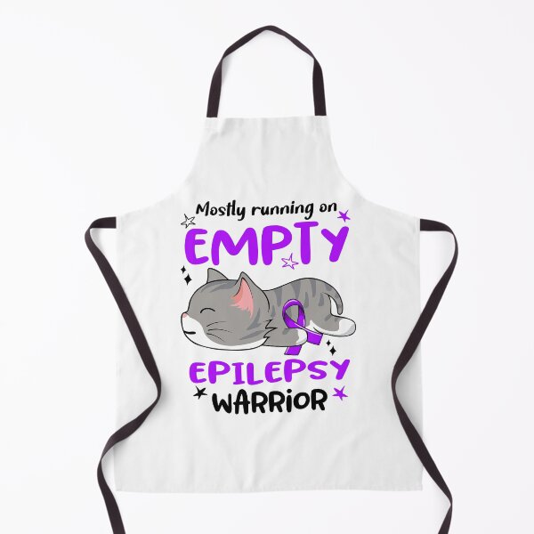 Item preview, Epilepsy Awareness, Mostly Running on Epilepsy Warrior designed and sold by Tammyilaria.