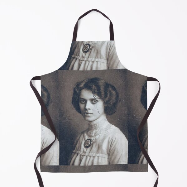 Item preview, Vampire woman spooky vintage haunted portrait designed and sold by Vintage Designs +.