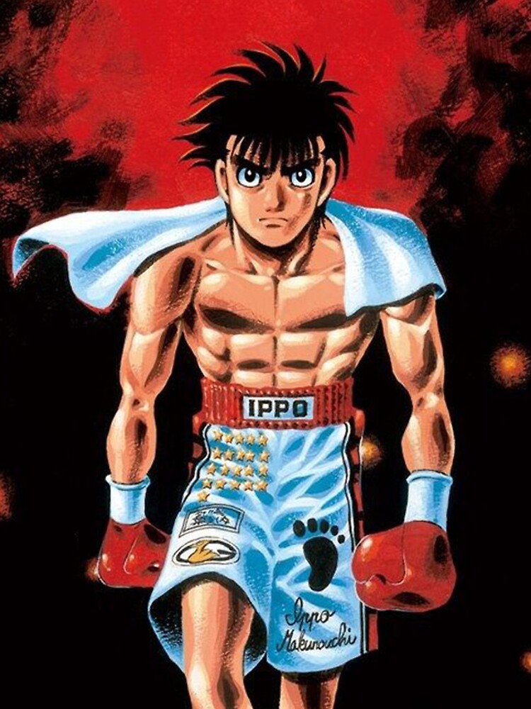 Hajime No Ippo Makunouchi Kamogawa Boxing Gym Anime Poster for