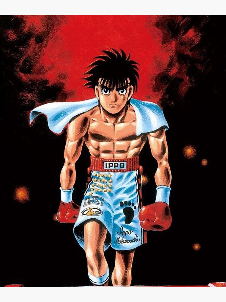 Hajime No Ippo Makunouchi Kamogawa Boxing Gym Anime Poster for