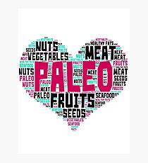 Paleo Love Photographic Print