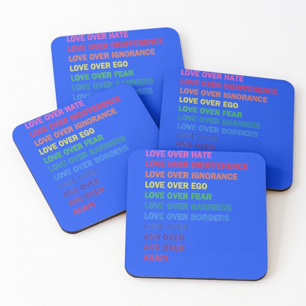 Item preview, love over hate, love over indifference LGB  Classic T-Shirt designed and sold by ThomasHolterm.