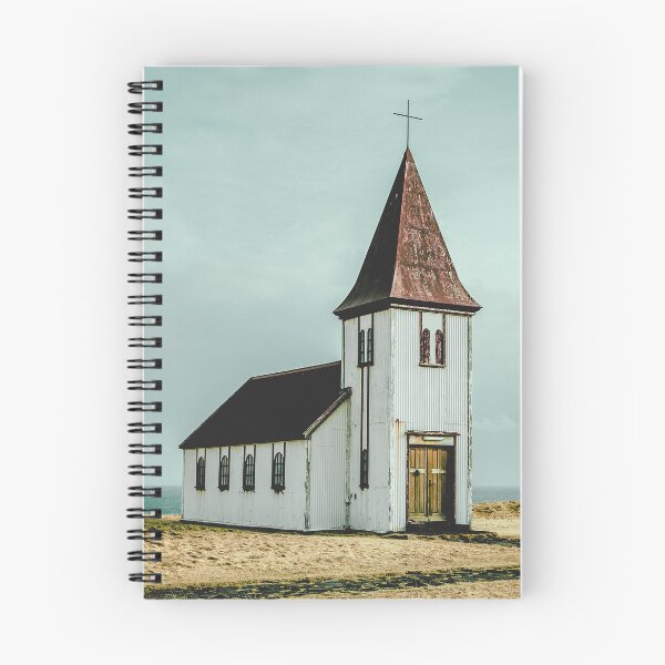 Item preview, Old Church Coastal Iceland Art Print designed and sold by Nils Petter Stein.