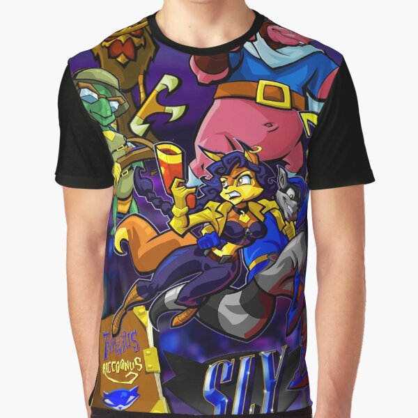 Sly Cooper Carmelita Fox Graphic  Kids T-Shirt for Sale by