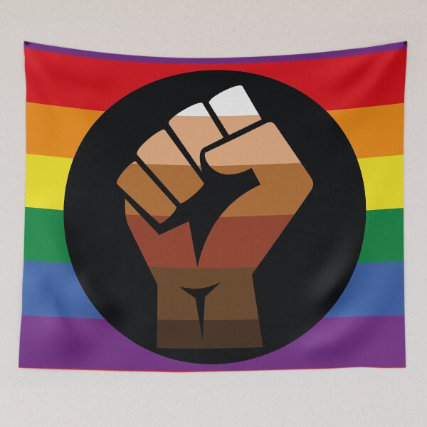 Item preview, Queer People of Color - LGBTQ Community designed and sold by Monskyart.