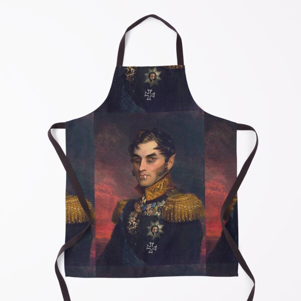 Item preview, Vampire Lord spooky vintage haunted portrait designed and sold by Vintage Designs +.