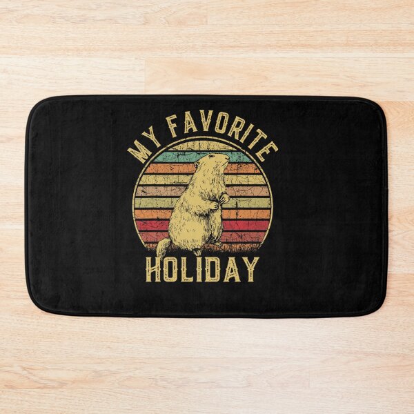 Item preview, Vintage Retro My Favorite Holiday GroundHog day  designed and sold by JeremyxLee.