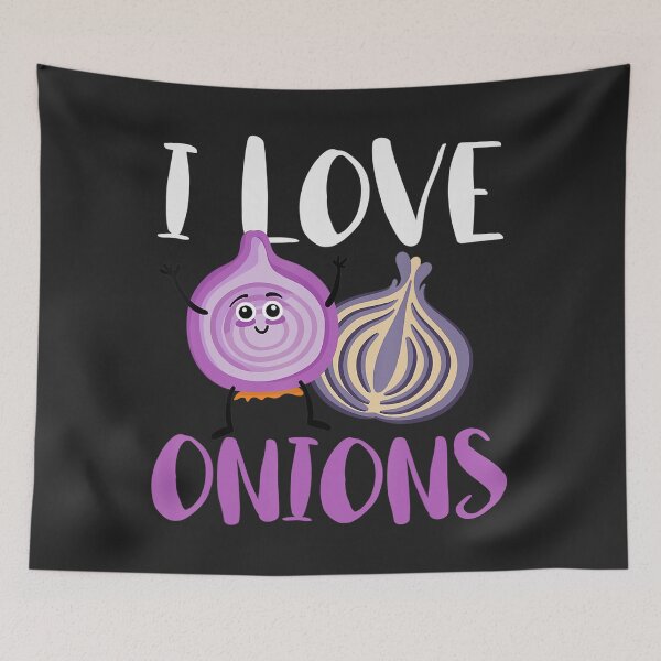 Item preview, I Love Onions Veggie Vegetables Cooking Food designed and sold by roseanger.