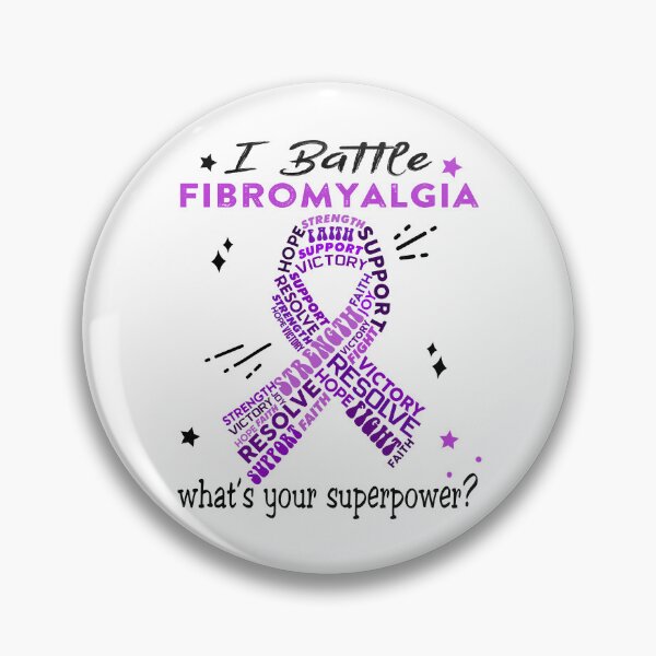 Item preview, Fibromyalgia Warrior, I Battle Fibromyalgia What's Your Superpower? designed and sold by Greggwillard.