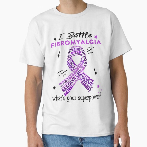 Item preview, Fibromyalgia Warrior, I Battle Fibromyalgia What's Your Superpower? designed and sold by Greggwillard.