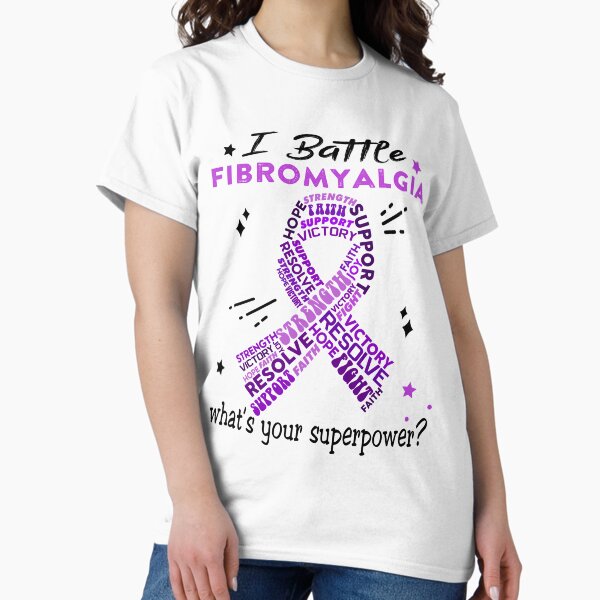 Item preview, Fibromyalgia Warrior, I Battle Fibromyalgia What's Your Superpower? designed and sold by Greggwillard.