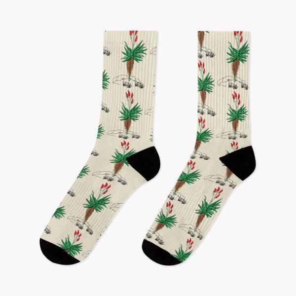 Item preview,  Machine embroidery, Aloes  Botanical Embroidered Design, Aesthetic Floral Design, Stitch crafting, unique embroidered art designed and sold by RudolphBarnard.