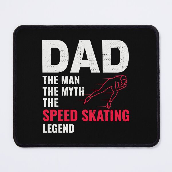 Item preview, Speed Skating Ice Skater Skate Dad Fathers day designed and sold by CuteDesigns1.