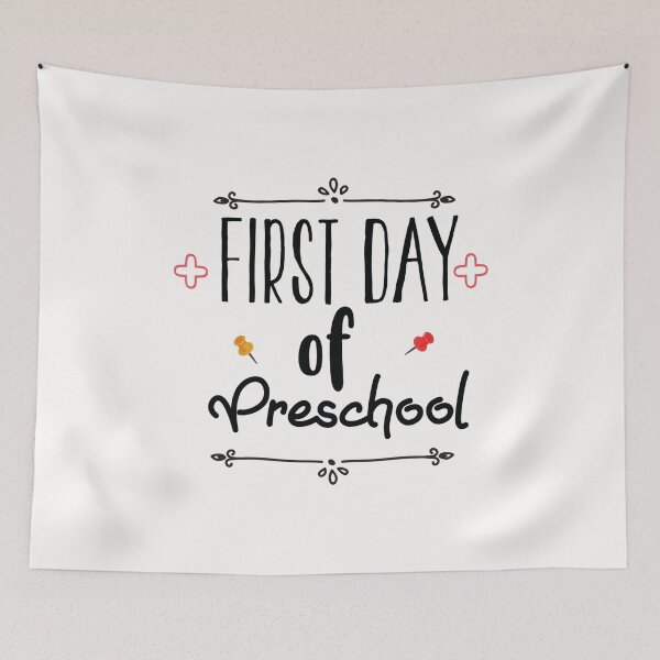 Item preview, First Day of Preschool designed and sold by AuroraApparel.