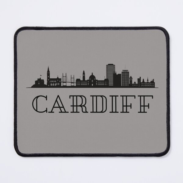 Artikelvorschau, Cardiff Wales Stadtbild entworfen und verkauft von BlakefourDesign.