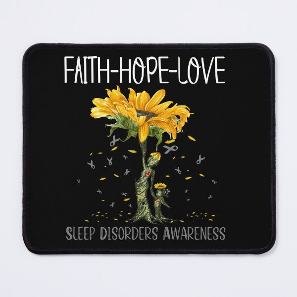 Item preview, Sleep Disorders Awareness - Sunflower Faith Hope Love designed and sold by Hilten.