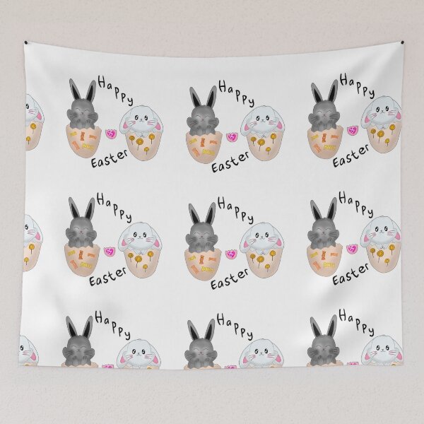 Item preview, Easter bunnies designed and sold by FennyWijayaMomo.